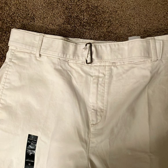 BANANA REPUBLIC.AUTHENTIC CHINO PANTS. SIZE 12. COMES WITH BELT.HAS POCKETS. NWT - Picture 5 of 12